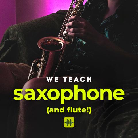 Saxophone & Flute Lessons